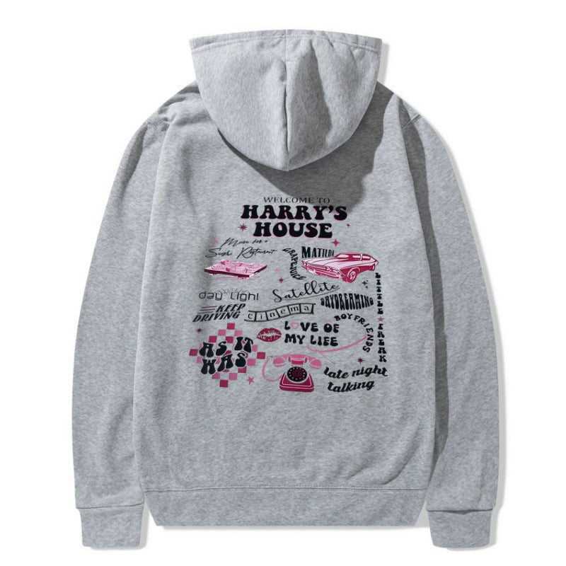 Damen Pullover Kapuze mit Grafikdesign Eveloria