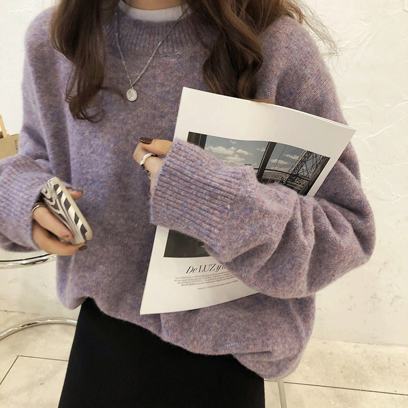 Damen Oversized Strickpullover Eveloria