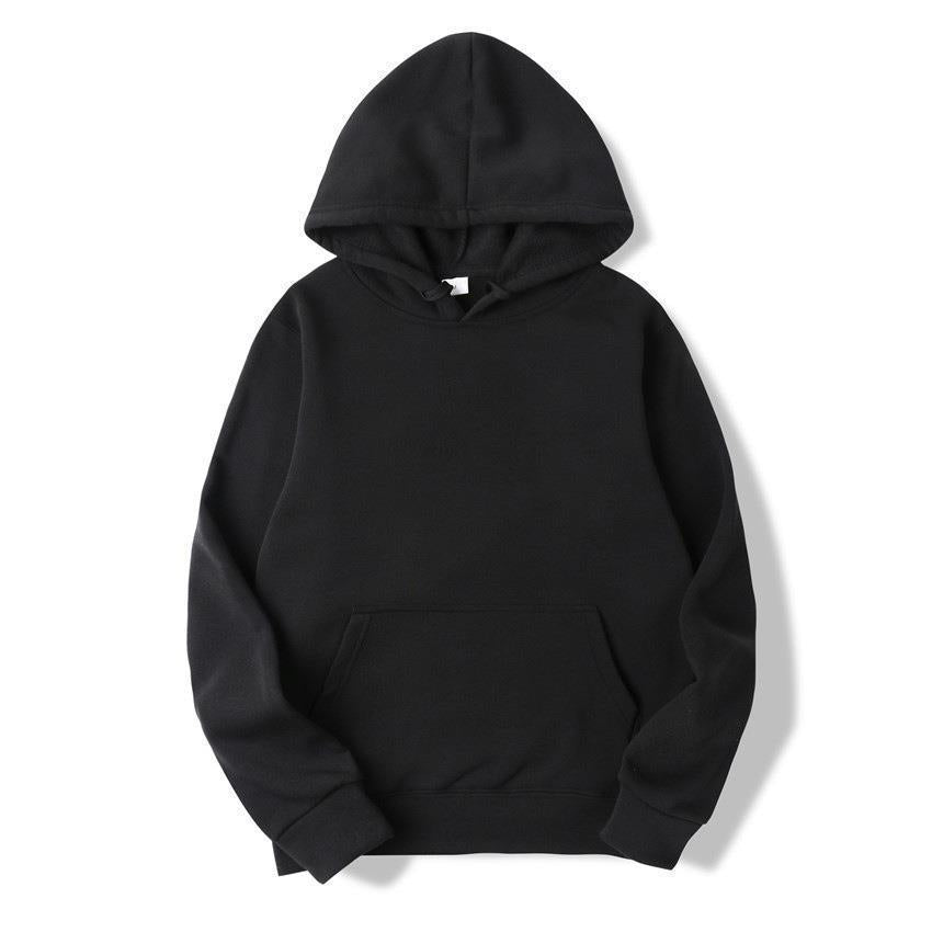 Damen Hoodie Weiches Innenfutter Kängurutasche Grau Eveloria