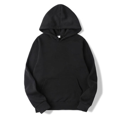 Damen Hoodie Weiches Innenfutter Kängurutasche Grau Eveloria