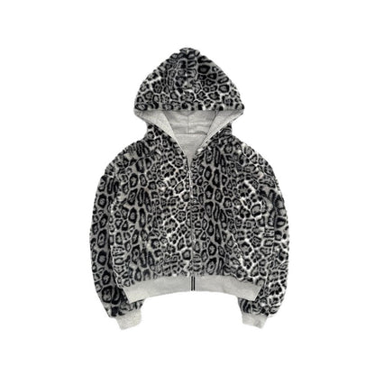 Eveloria Damen Kapuzenpullover Weiches Innenfutter Reißverschluss