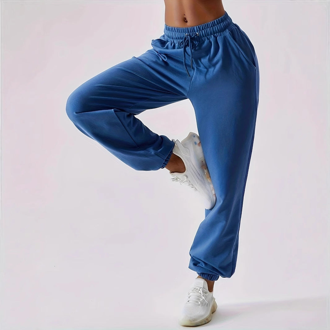 Damen Sporthose Hochbund Elastisch Eveloria