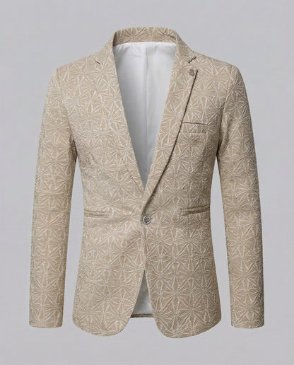 Herren Blazer strukturiert modern