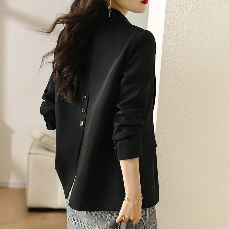 Damen Blazer Klassischer Schnitt Elegantes Design Eveloria