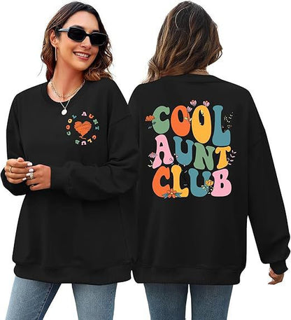 Damen Sweatshirt Lässig Eveloria Baumwolle