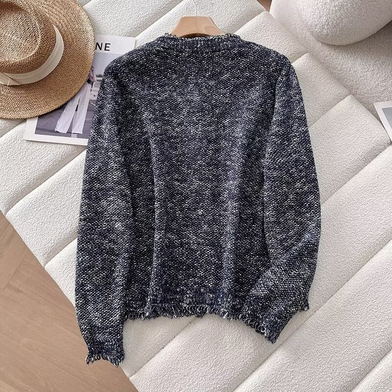 Damen Strickjacke mit Knöpfen und Taschen Eveloria