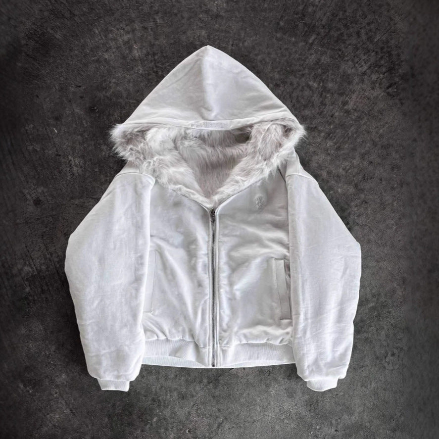 Damen Kapuzenjacke Weich Warm Eveloria - Eveloria