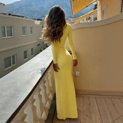 Damen Kleid Rundhalsausschnitt Spitze Elegant Eveloria