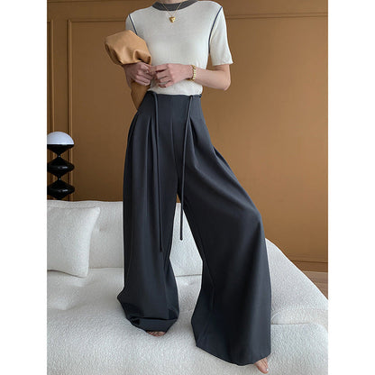 Damen High-Waist Palazzo-Hose Elegantes Design