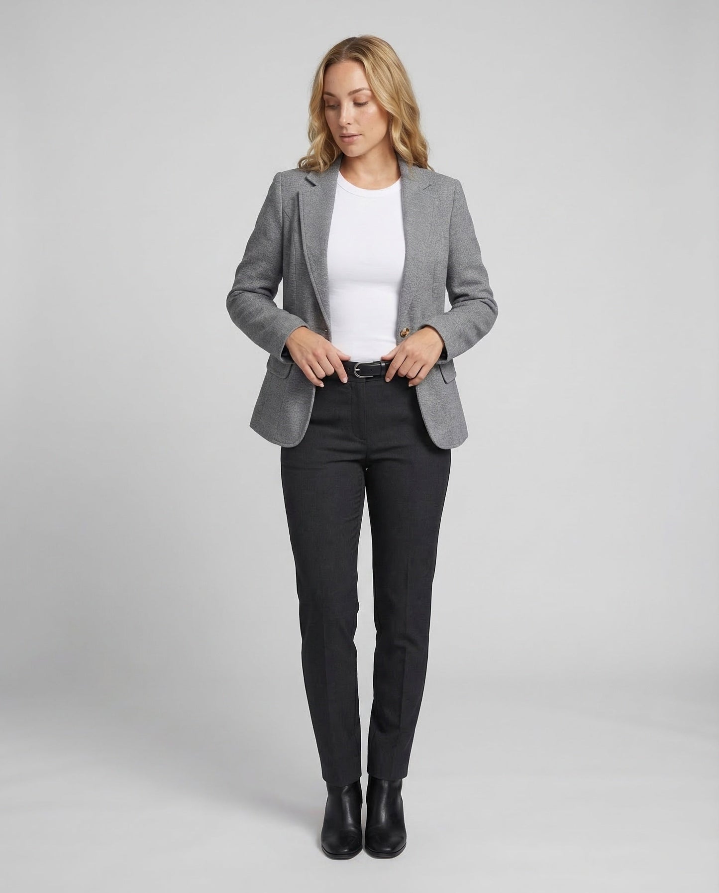 Damen Eleganter Langärmeliger Blazer