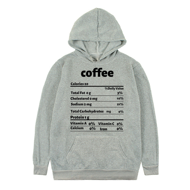 Damen Kapuzenpullover mit Nährwertdesign Eveloria