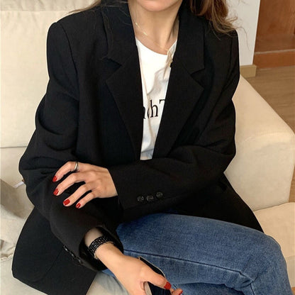 Damen Blazer mit Taschen Eveloria Elegantes Design