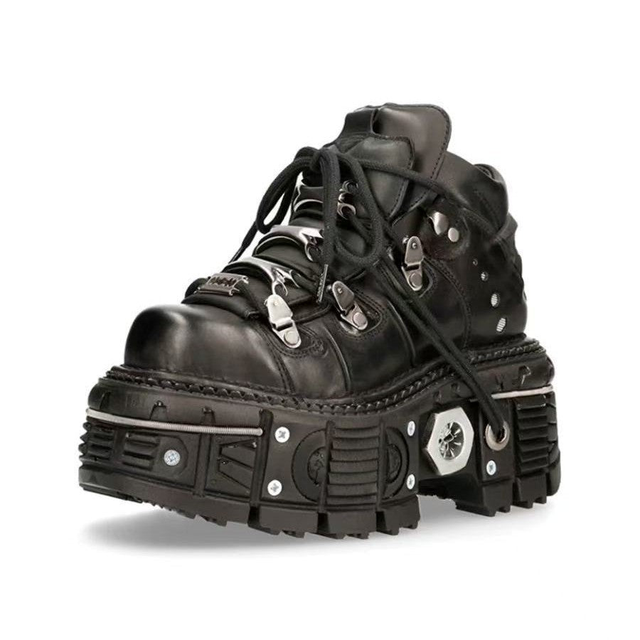 Damen High- Stiefel Robuste Gummisohle Eveloria