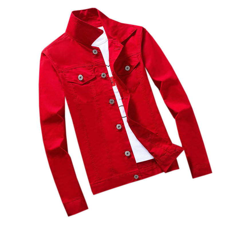 Damen Denimjacke Leicht Taillierte Blau Eveloria