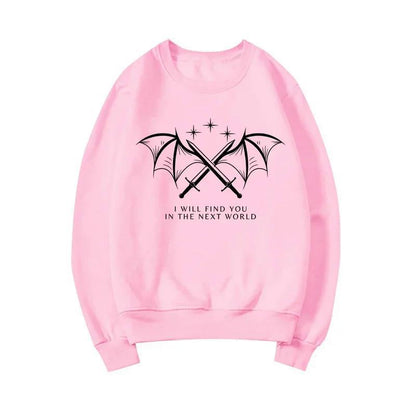 Damen Sweatshirt Grafikdesign Eveloria