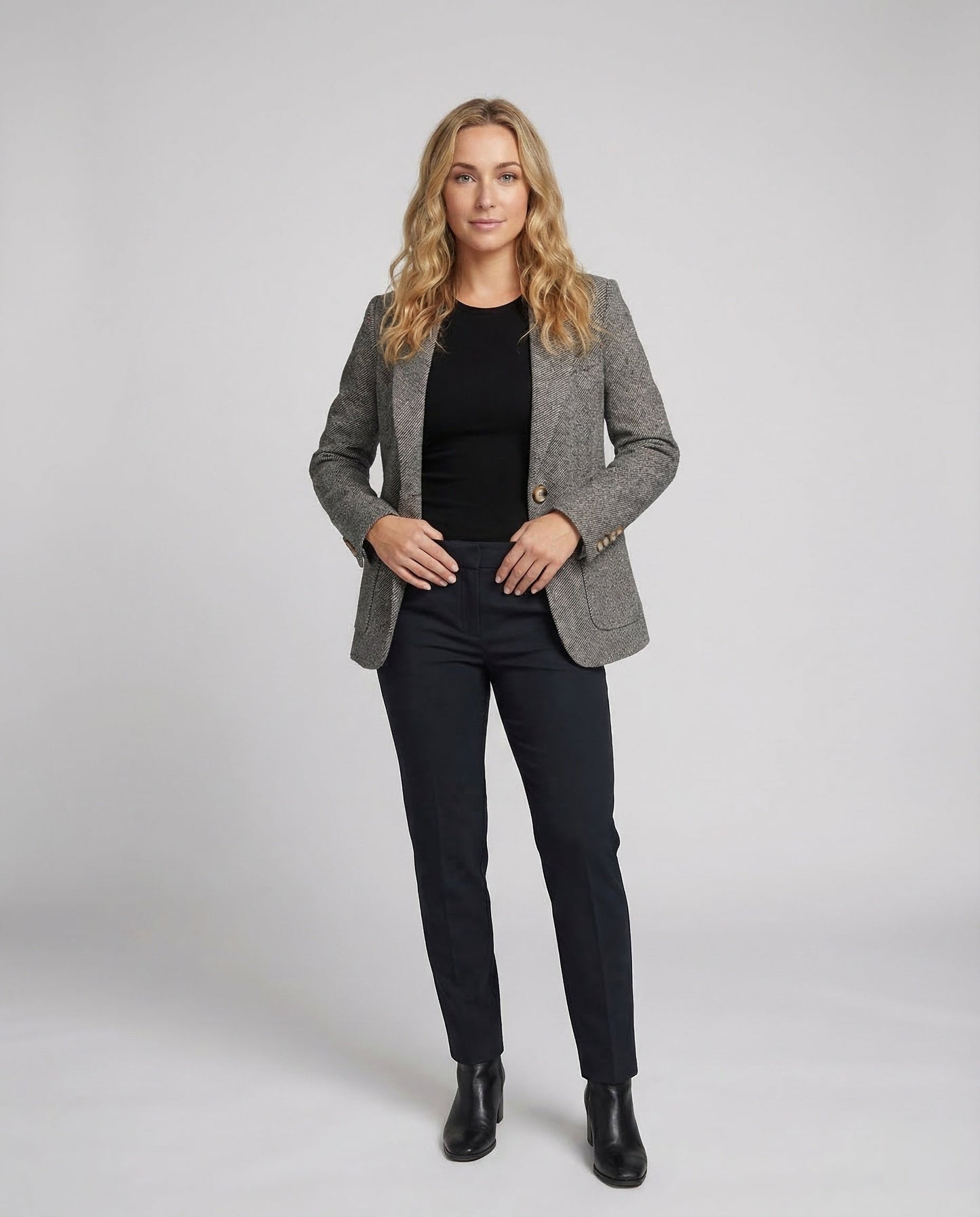 Damen Eleganter Langärmeliger Blazer