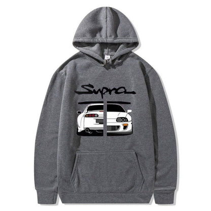Damen Kapuzenpullover mit Kängurutaschen und einzigartigem Design