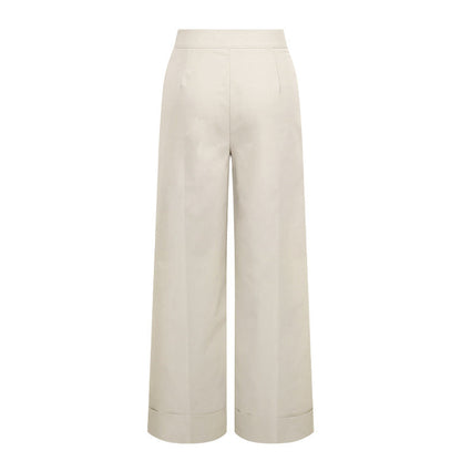 Damen Weite Hosen Modischer Bund Eveloria