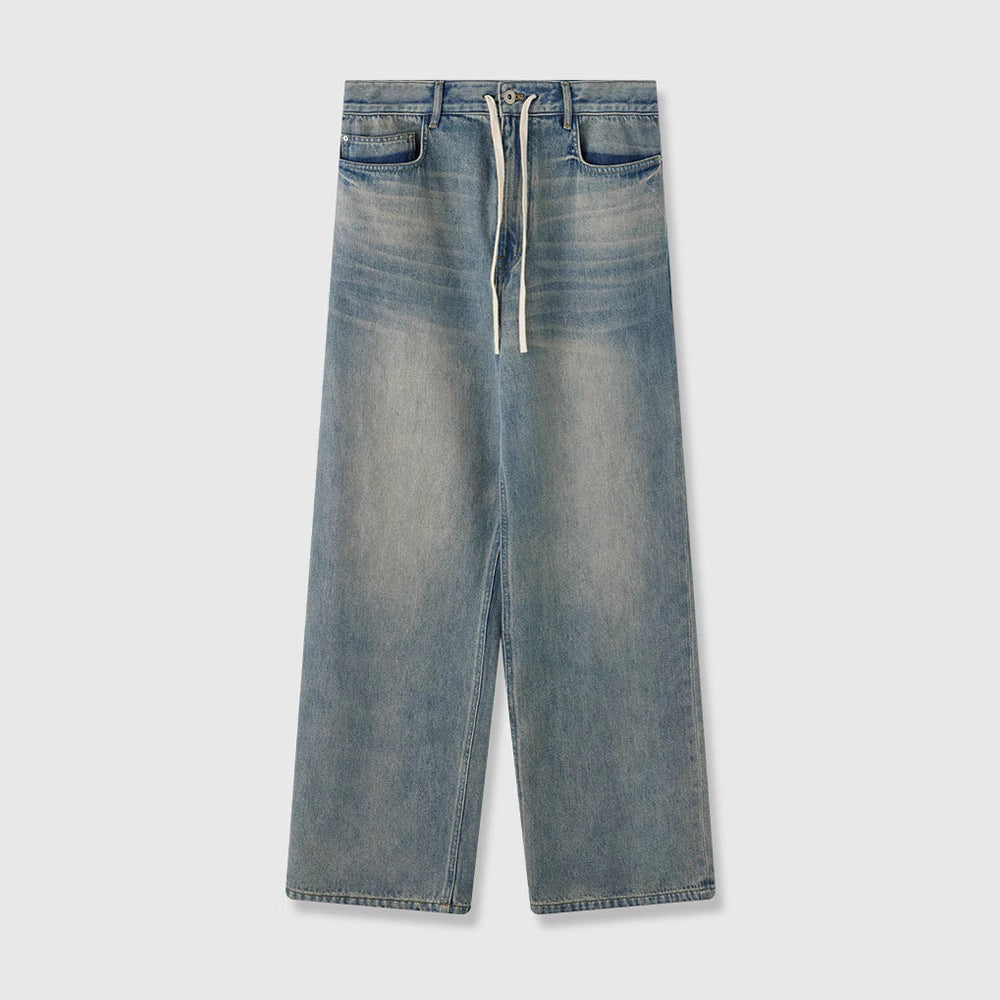 Damen High-Waist Jeans Weite Fit Eveloria