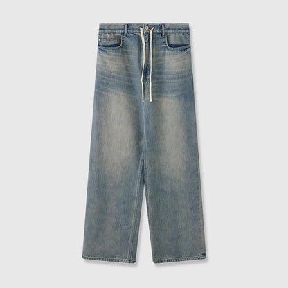 Damen High-Waist Jeans Weite Fit Eveloria