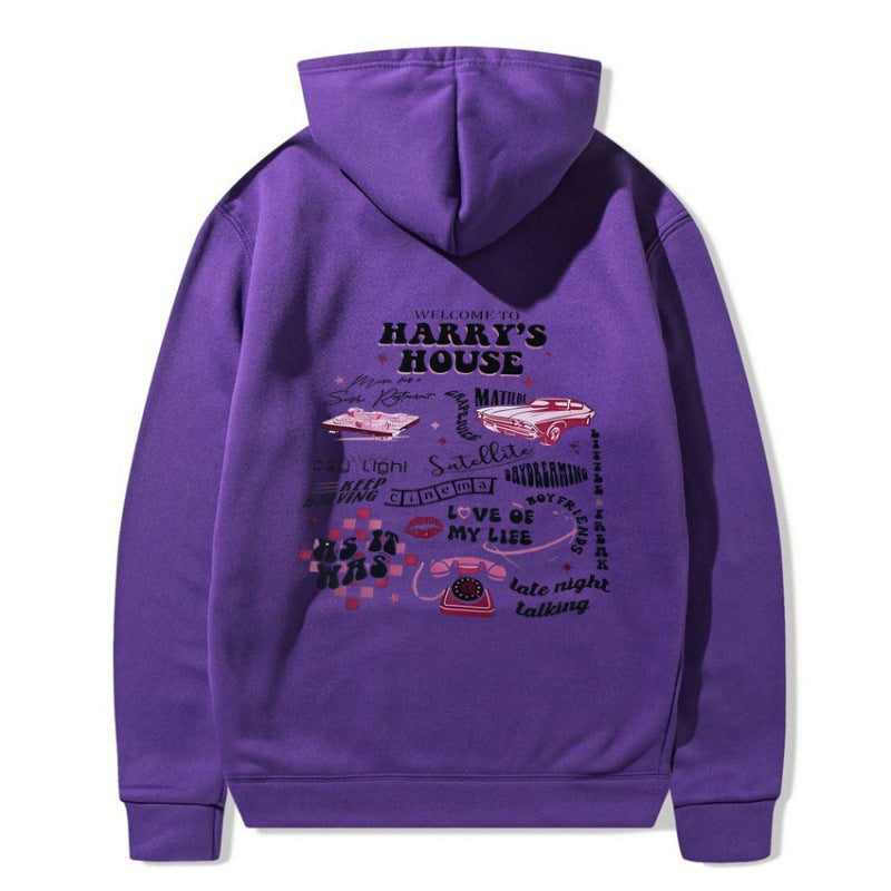 Damen Pullover Kapuze mit Grafikdesign Eveloria