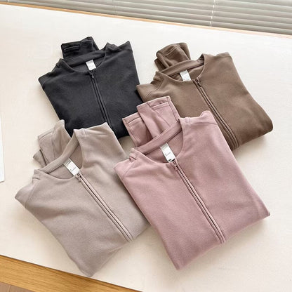 Damen Sportjacke Übergangsjacke Reißverschluss Eveloria