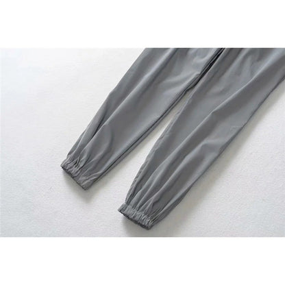 Damen Funktionshose Elastischer Bund Versteckte Taschen Eveloria