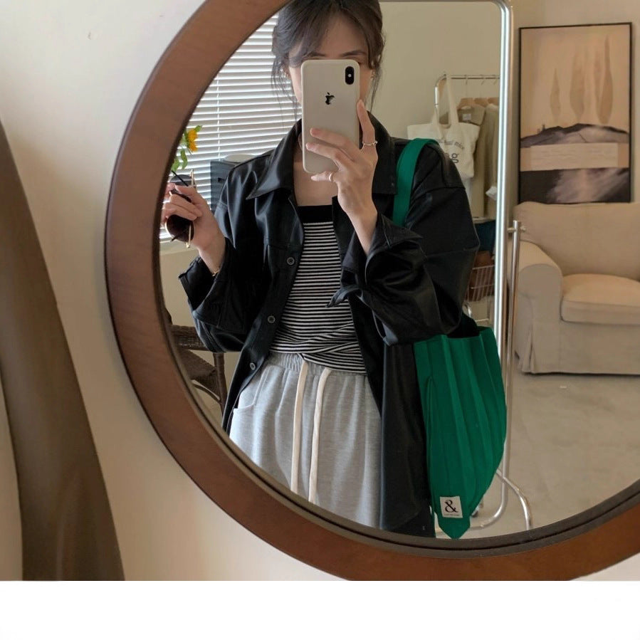 Damen Oversized Jacke mit Taschen Eveloria