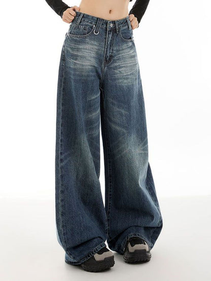 Damen Jeans Used Look Eveloria