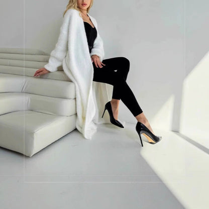 Damen Strickmantel Eveloria Elegantes Design