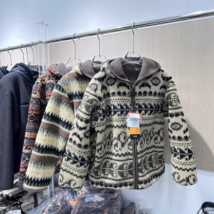 Damen Fleecejacke Muster Eveloria