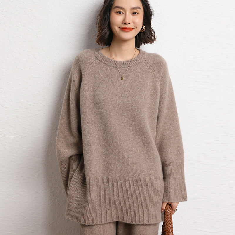 Damen Oversized Pullover Eveloria Großgröße