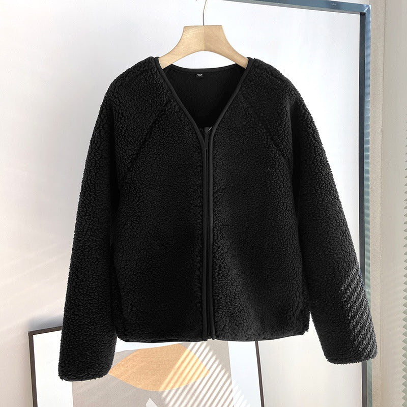 Damen Kuscheljacke Weiches Fleece Eveloria