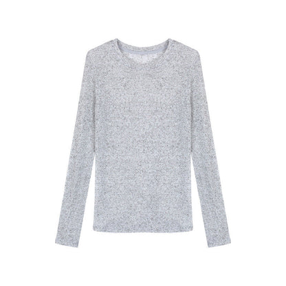 Damen Langarm-Shirt Eveloria Baumwolle Weich