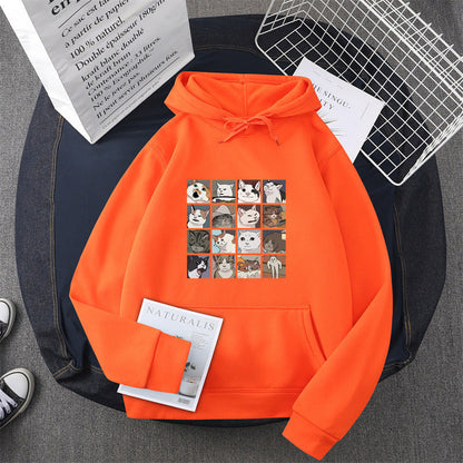 Damen Sweatshirt Tier-Motiv Eveloria