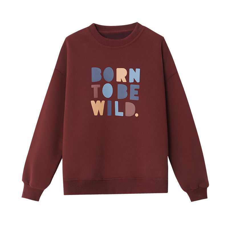 Damen Sweatshirt Bunt Grafikdruck Lässig Eveloria