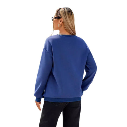 Damen Sweatshirt Lässiger Schnitt mit Schriftzug