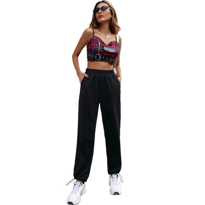 Damen Sportliche Freizeithose Eveloria sollte zu Eveloria Damen