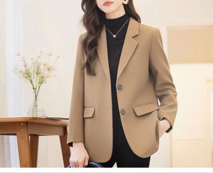 Damen Blazer Strukturiert Zeitlose Details Eveloria