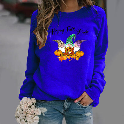 Eveloria Damen Herbst-Sweatshirt Gemütlicher Schnitt