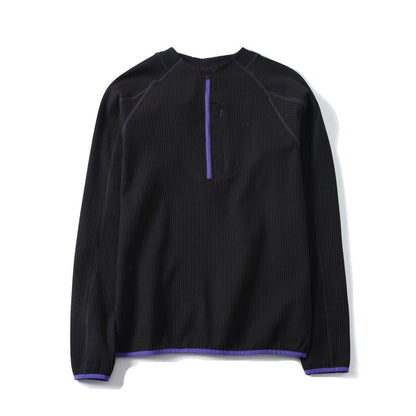 Damen Funktionsoberteil Kapuzenpullover Reißverschluss Eveloria
