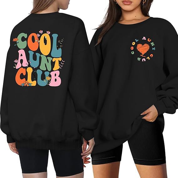 Damen Sweatshirt Lässig Eveloria Baumwolle