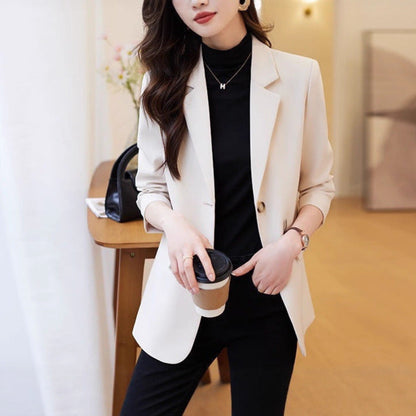 Damen Blazer Strukturiert Zeitlose Details Eveloria