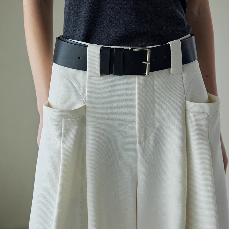 Damen Palazzo-Hose Weit Elegant Eveloria