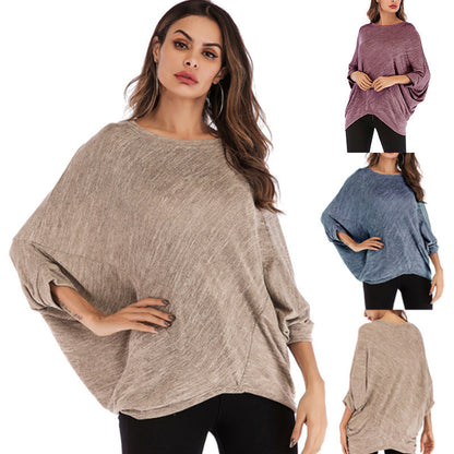 Damen Oversized Pullover Lässiger Schnitt Eveloria