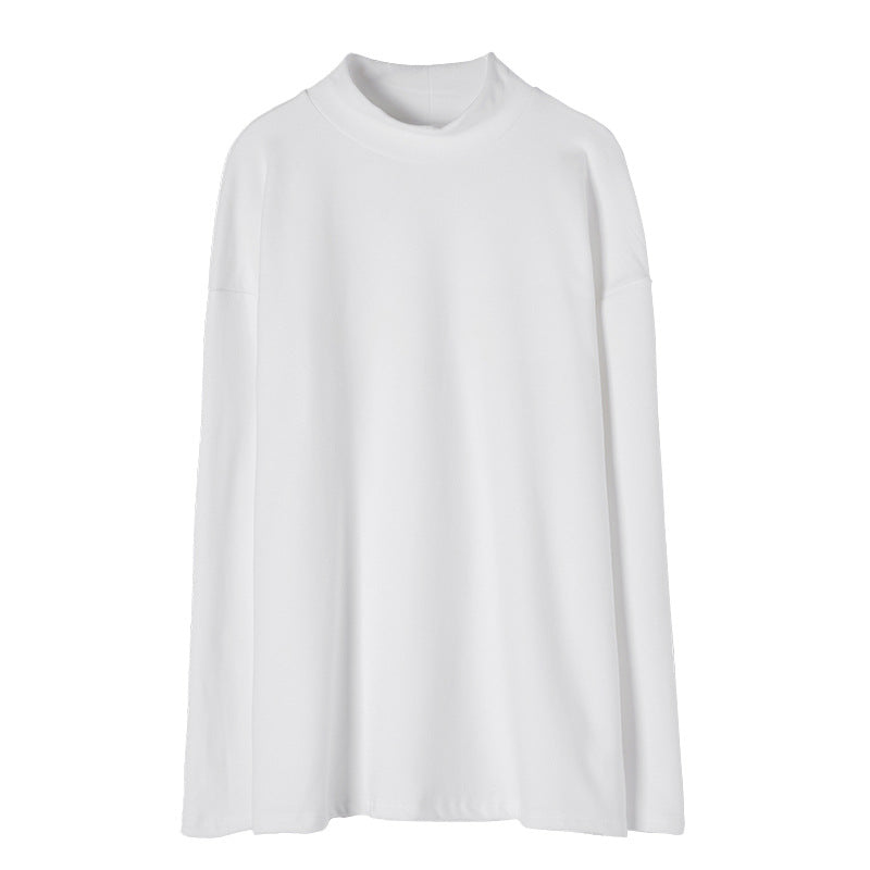 Damen Longsleeve-Oberteil Hochkragen Eveloria