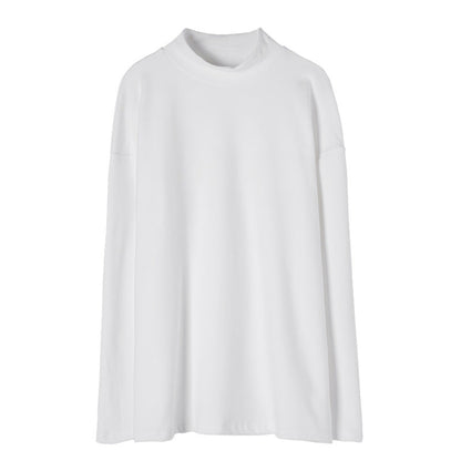 Damen Longsleeve-Oberteil Hochkragen Eveloria