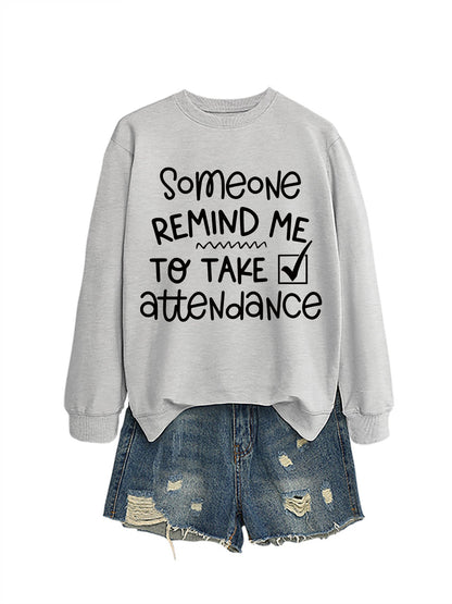 Damen Sweatshirt Witziges Motiv Grau Eveloria