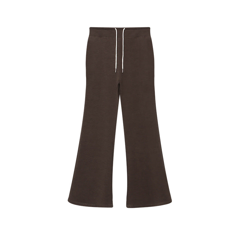 Damen Palazzohose Baumwollmix Bequem Eveloria