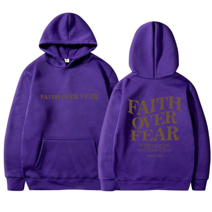 Damen Hoodie Bequem Inspirierender Schriftzug Grau Eveloria